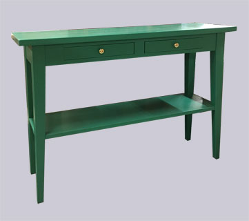 Vihreä sivupöytä