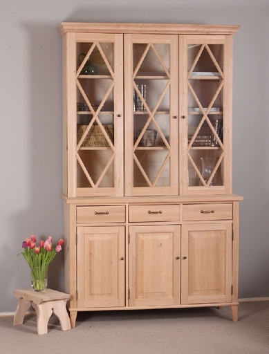 Vitriini, 125cm, salmiakkilasi