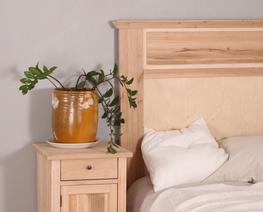 [893] Kustavilainen sängynpääty lev. 140 cm