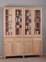 Vitriini, 165x42x208 cm, sileä lasi