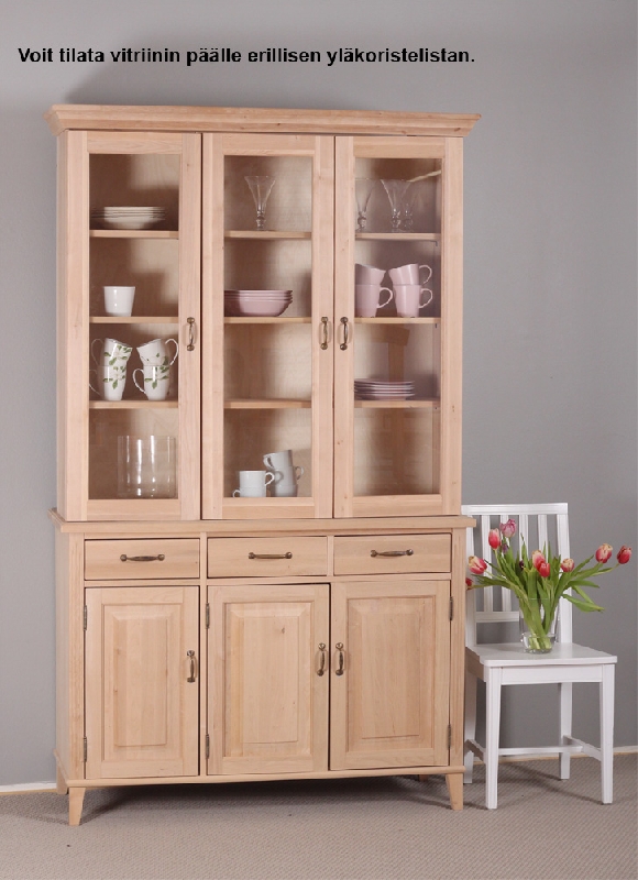 Vitriini,125x42x213 cm