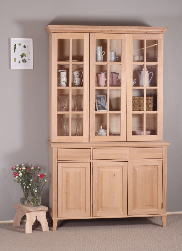 Vitriini,125x52x213 cm, Ruutulasi