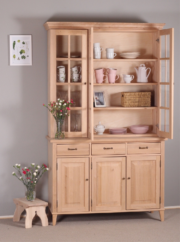 Vitriini,125x52x213 cm, Ruutulasi