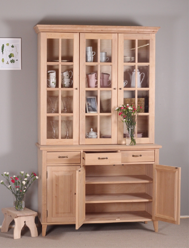 Vitriini,125x52x213 cm, Ruutulasi