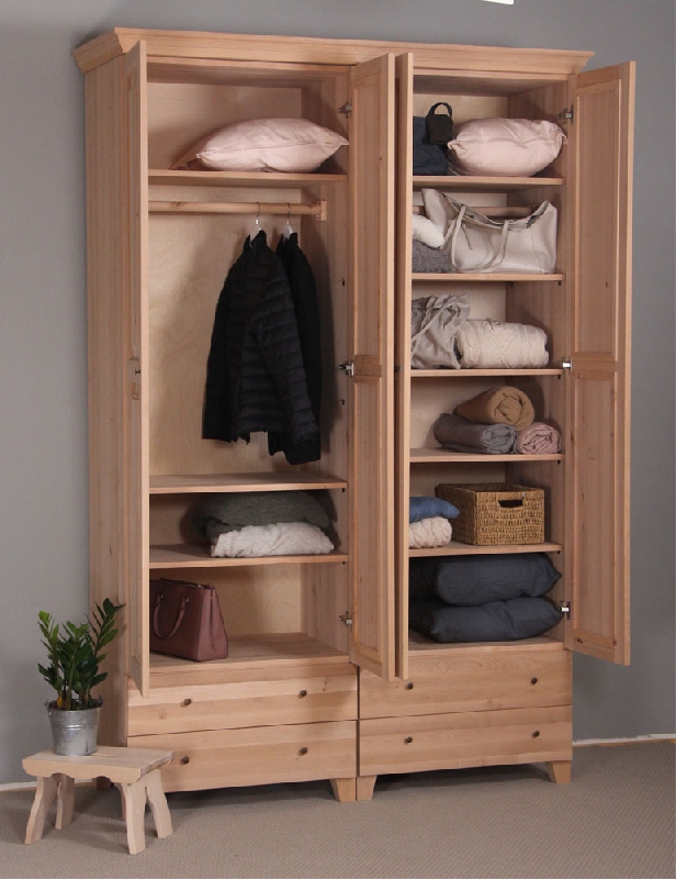 Korkea vaatekaappi, 150x52x240 cm