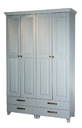 Korkea vaatekaappi, 150x52x240 cm