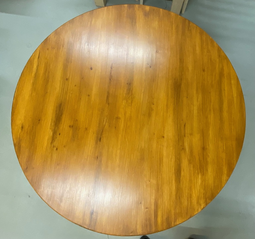 Sohvapöytä ø 120 cm Bilnäsin ruskea