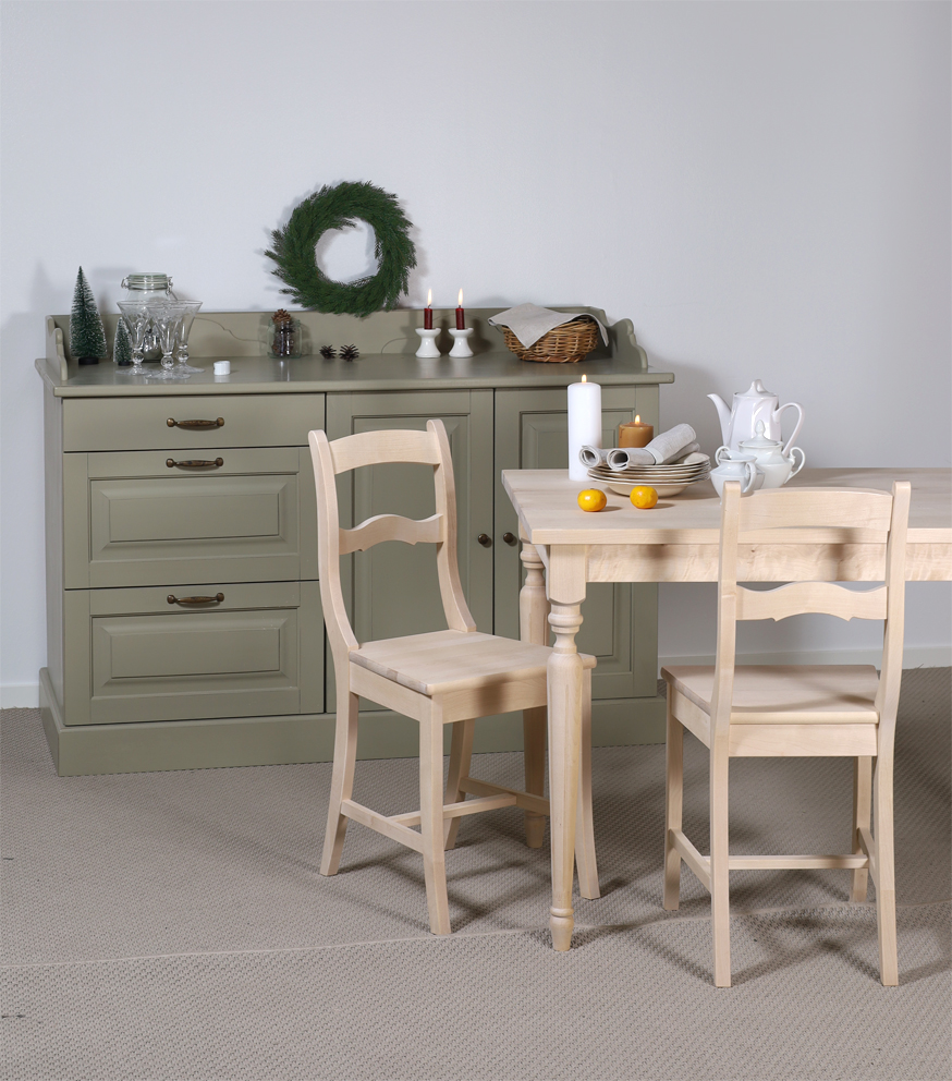 Keittiösaareke Harmaanvihreä