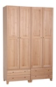 Korkea vaatekaappi, 150x52x232 cm