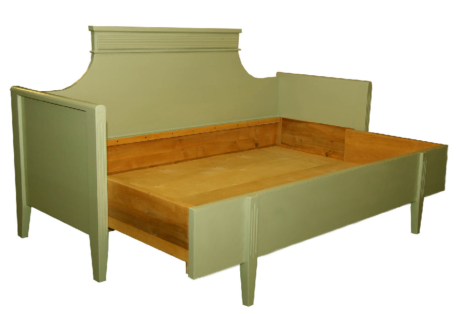 Kustavilainen sivustavedettävä sohva