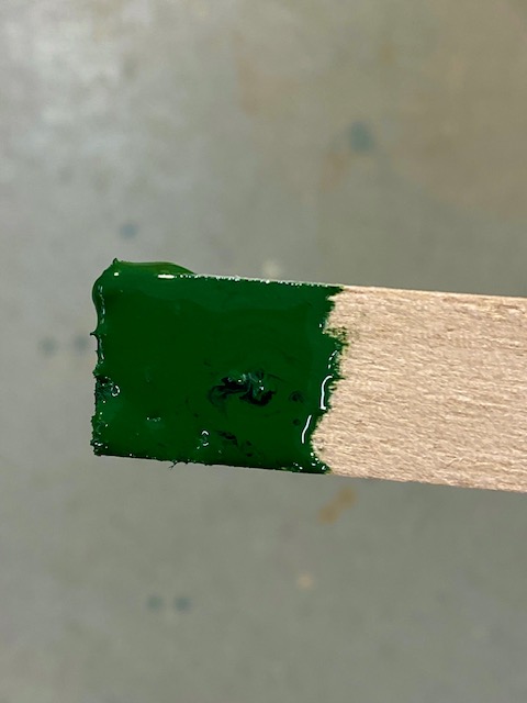 Rockinghaminvihreä pellavaöljymaali 1 l