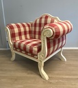 Nojatuoli Biedermeier Punaruutu