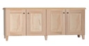 Kaappi (125x36x55) 4 ovea