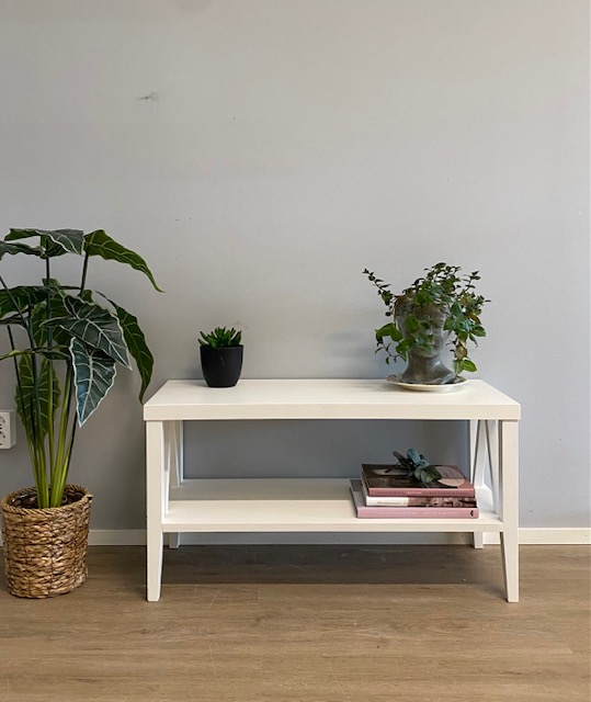 Huvila-taso 85 cm, valkoinen