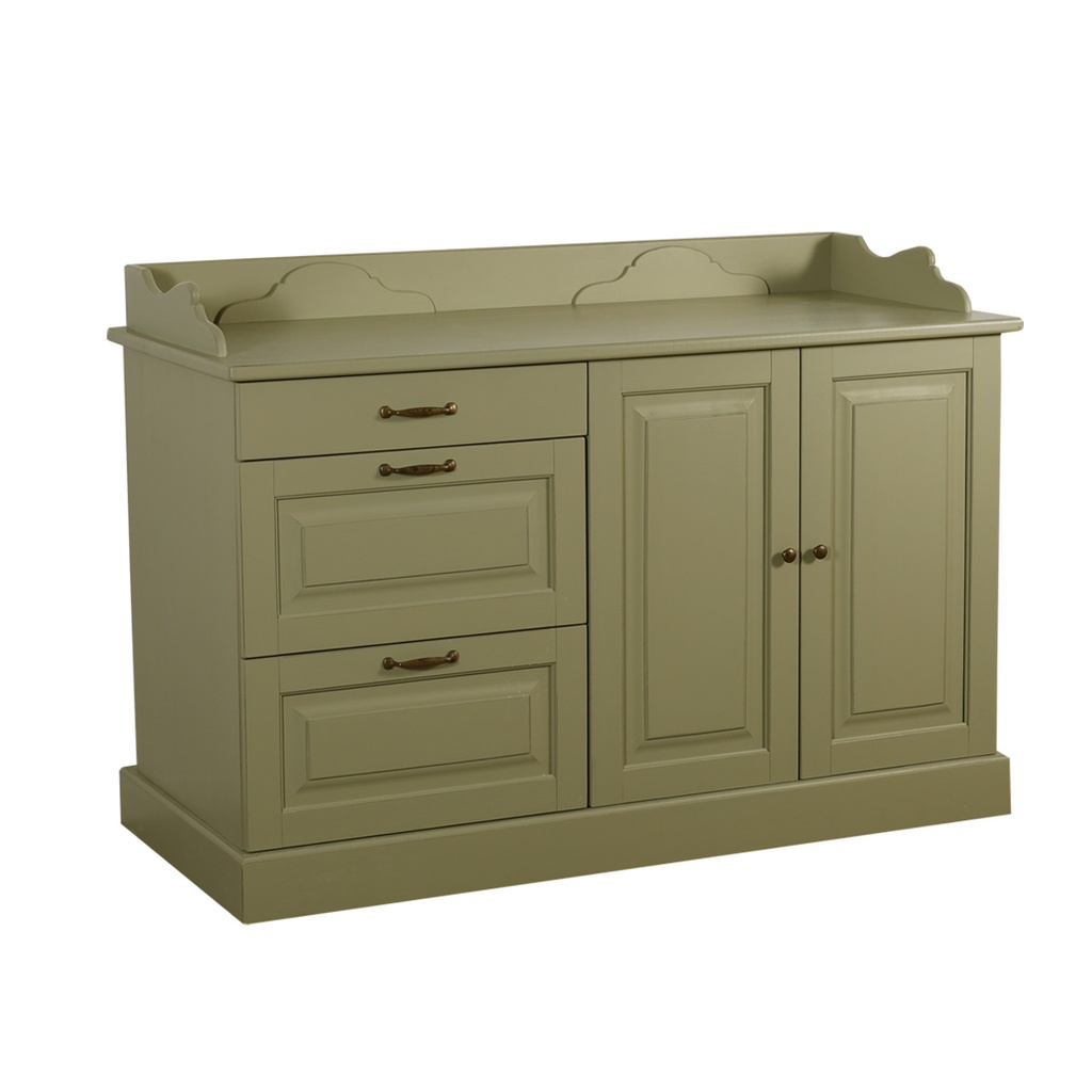 Keittiösaareke Harmaanvihreä