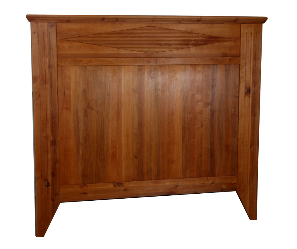 Kustavilainen sängynpääty  140 cm, vahattu