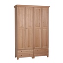 Korkea vaatekaappi, 150x52x232 cm