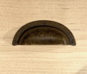 Kuppivedin, väri: antiikkimessinki, 94 x 37 mm
