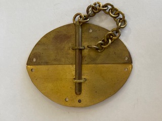 Pyöreä salpa, messinki