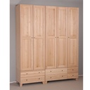 Korkea vaatekaappi, 190x52x232 cm