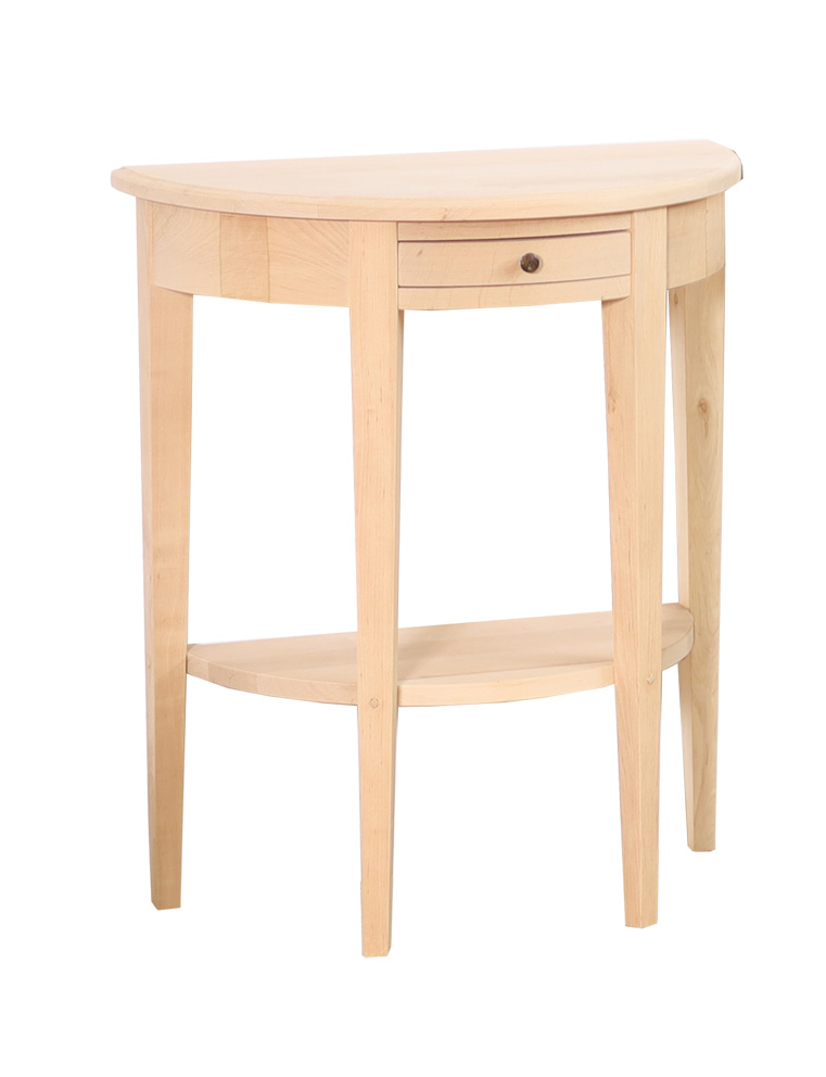 Puolipyöreä pöytä välitasolla (65 cm)