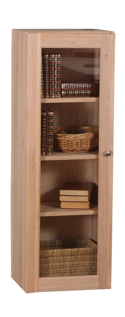 Kaappi (kork. 115 cm Lasiovi)