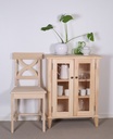 Kaappi (65x38x85) Lasiovi