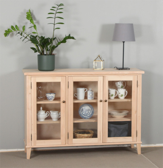 Vitriinikaappi (125x38x90)