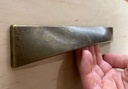 Pitkä vedin, antiikkimessinki, 210x30 mm