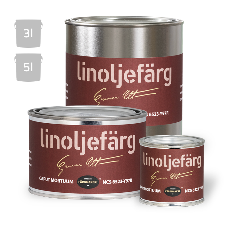 Caput Mortuum -pellavaöljymaali