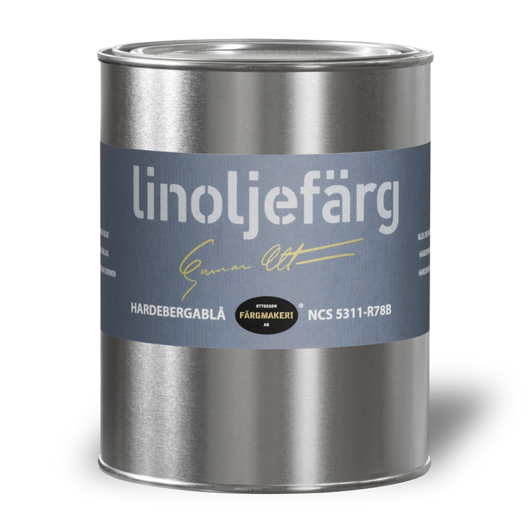 Hardebergansininen pellavaöljymaali