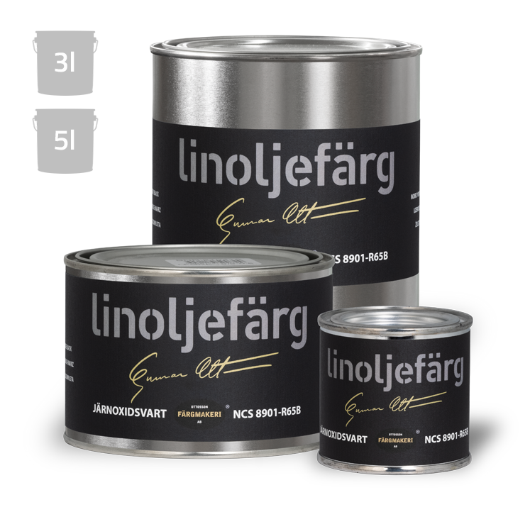 Rautaoksidimusta pellavaöljymaali