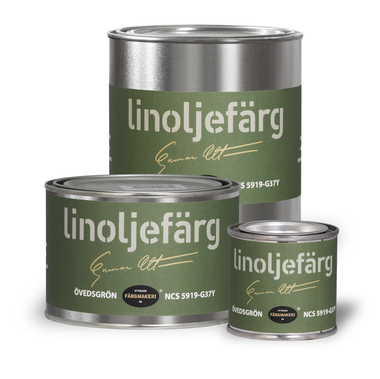 Övedinvihreä pellavaöljymaali