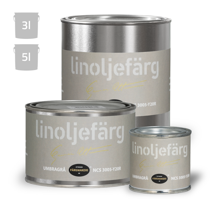 Umbranharmaa pellavaöljymaali