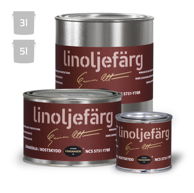 Rautamönjä pellavaöljymaali