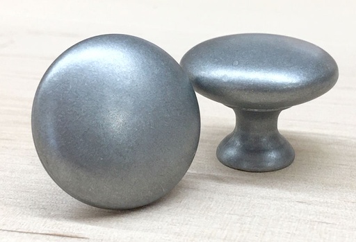 [2159] Sileä nuppi, väri: vanhatina, 30 mm