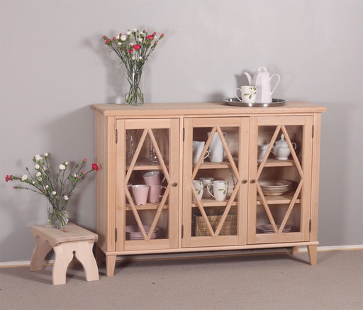 Vitriinikaappi (125x38x90)