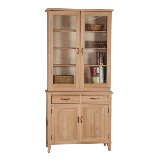 [3286] Vitriinikokonaisuus, 100x42x210/218 cm