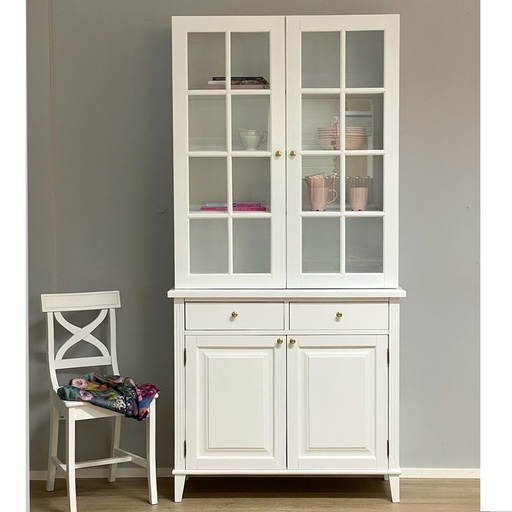 [3284] Ruutulasi-vitriini, 100x42x210/218 cm