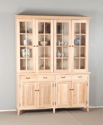 Vitriini, 165x42x205/213 cm, Ruutulasi