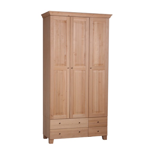 Vaatekaappi, 115x52x232 cm