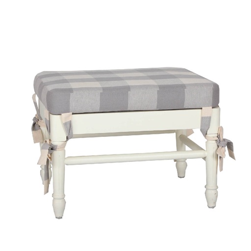 [1797] Gripsholm-taburetti  Valkoinen