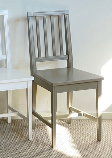 [2371] Kustavilainen pinnatuoli, Savenharmaa