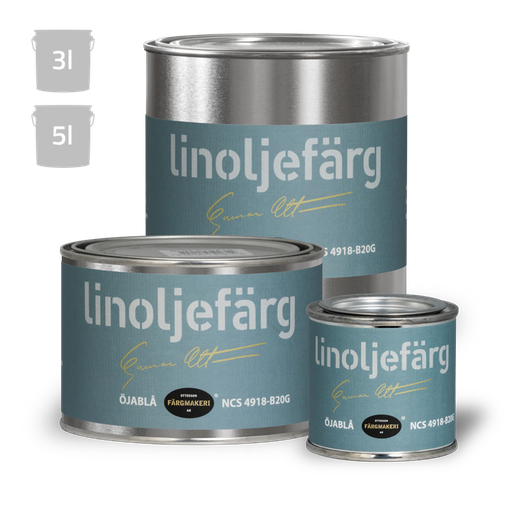 Öjansininen pellavaöljymaali