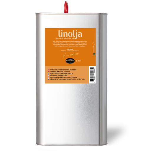 [547] Keitetty pellavaöljy 5 l.